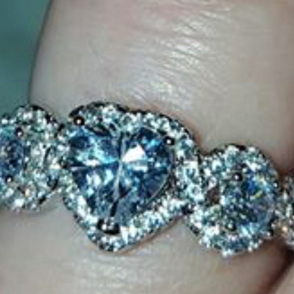CZ Lovers Ring